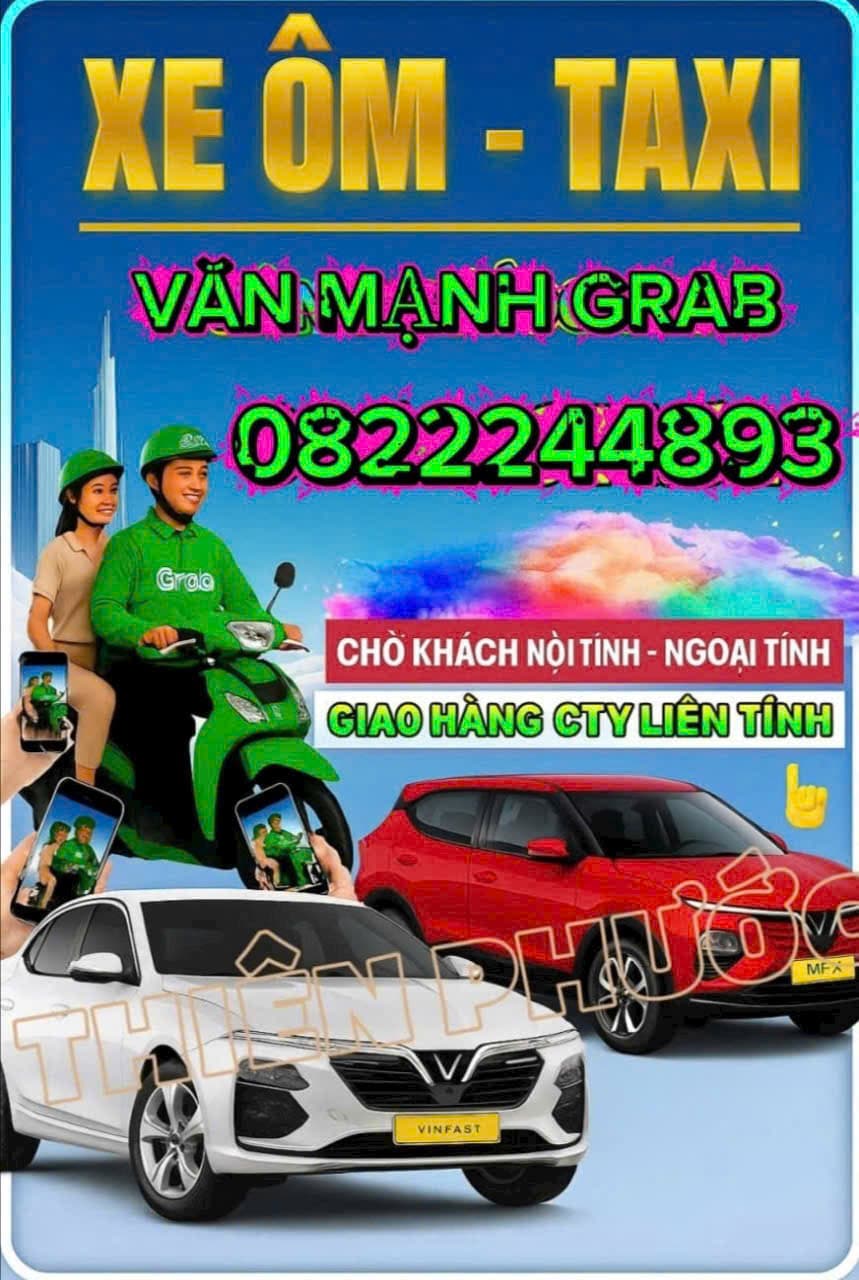 XE ÔM GRAB THỦ DẦU MỘT BÌNH DƯƠNG ☎️ 0559023567