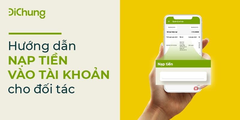 Đối tác kinh doanh – Từ A đến Z cách nạp tiền vào tài khoản
