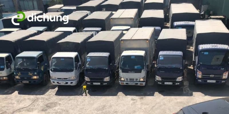 Bảng giá thuê xe tải vận chuyển hàng chi tiết – Đơn vị hàng đầu