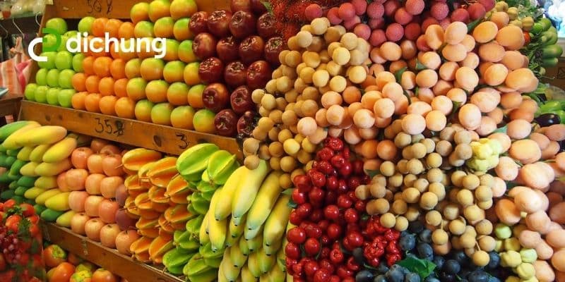 Thông tin dịch vụ vận chuyển hoa quả – Bảng giá, cách đóng gói