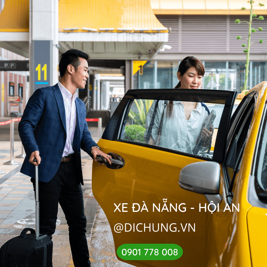 Hướng dẫn cách đặt taxi từ sân bay Đà Nẵng về thành phố Hội An