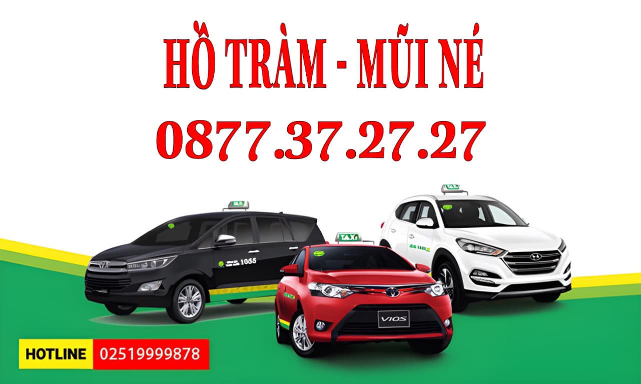 Dịch Vụ Xe Grab Taxi Hồ Tràm Đi Mũi Né, Taxi 4 - 7 Chỗ