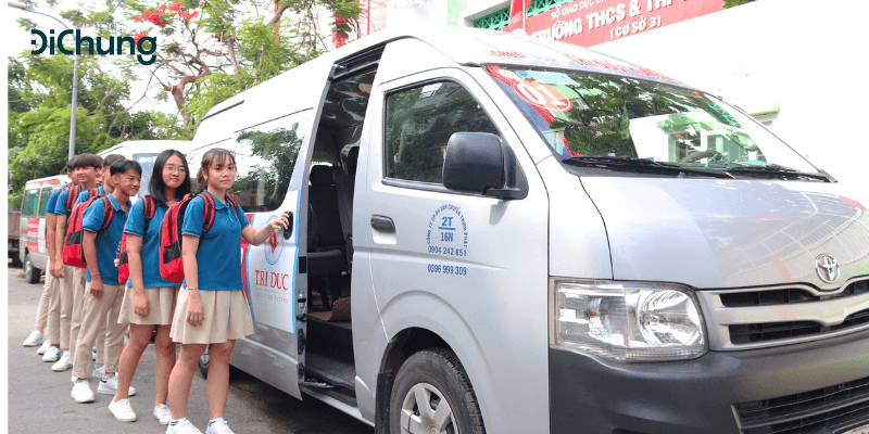 Review dịch vụ đưa đón con đi học uy tín, chất lượng tại Đi Chung