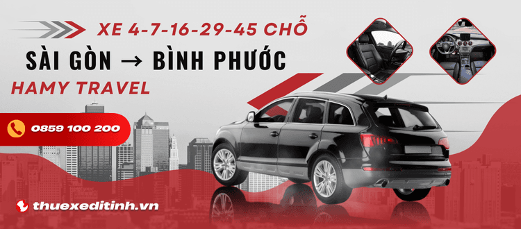 Thuê xe đi Bình Phước